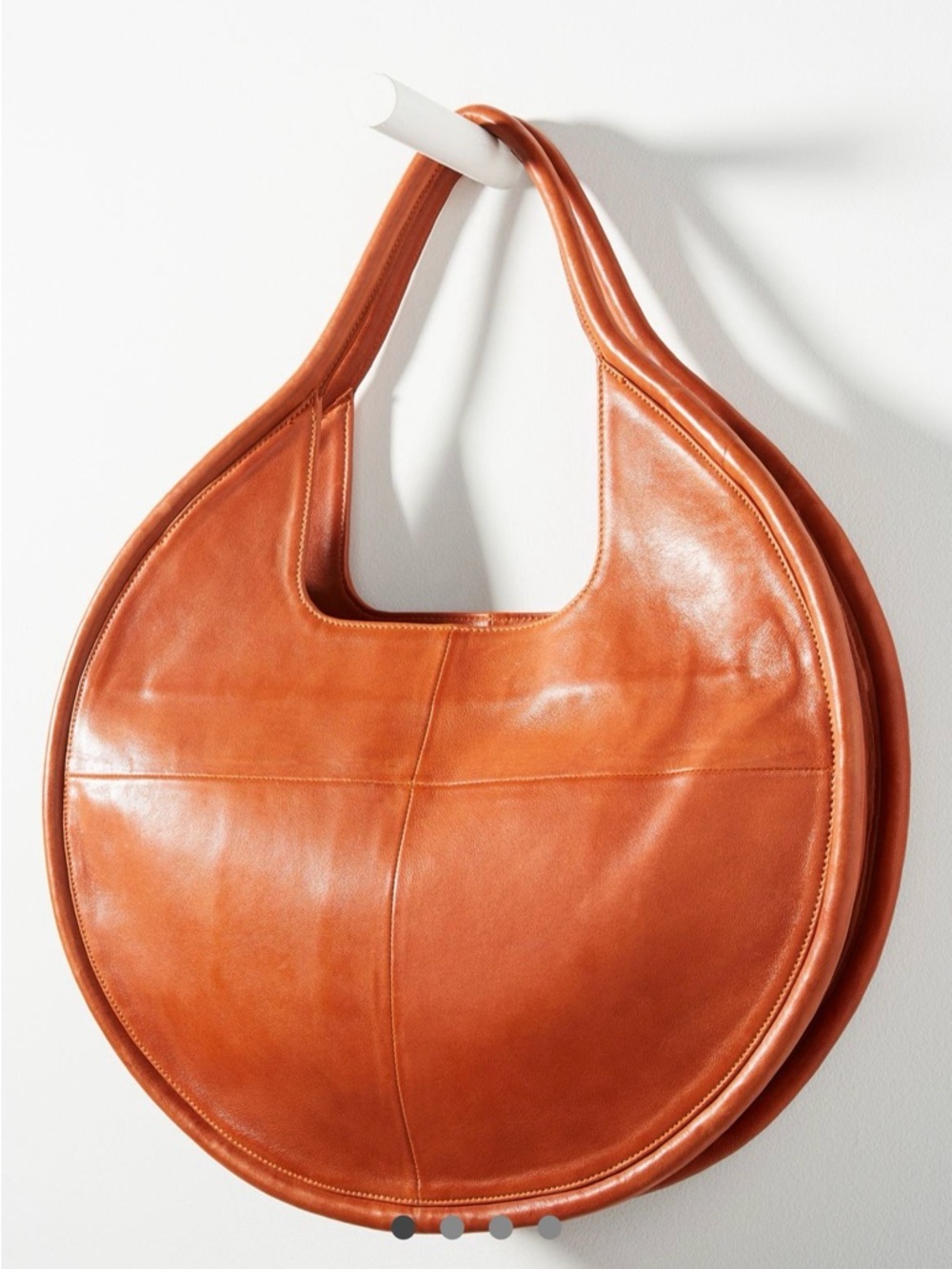 Anthropologie Julien Leather Tote Bag